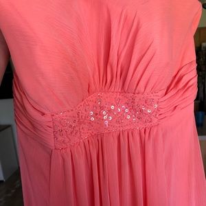 A prom dress only worn once! So pretty!
